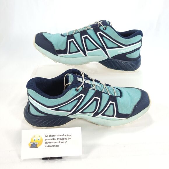 Salomon Speedcross Athletic Running Training Shoe Mens Size 6 409585 Blue - Picture 4 of 9